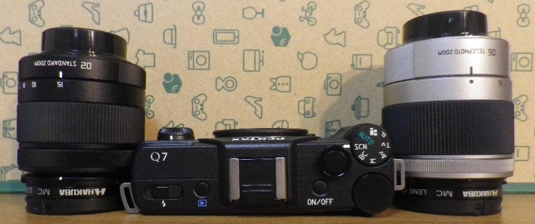 PENTAX Q7 レンズ2本 ダブルズームキット ペンタックス