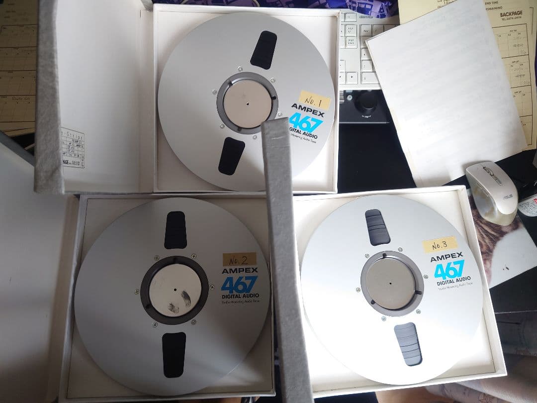 Ampex 467 デジタル 7号オープンリールテープ - メルカリ