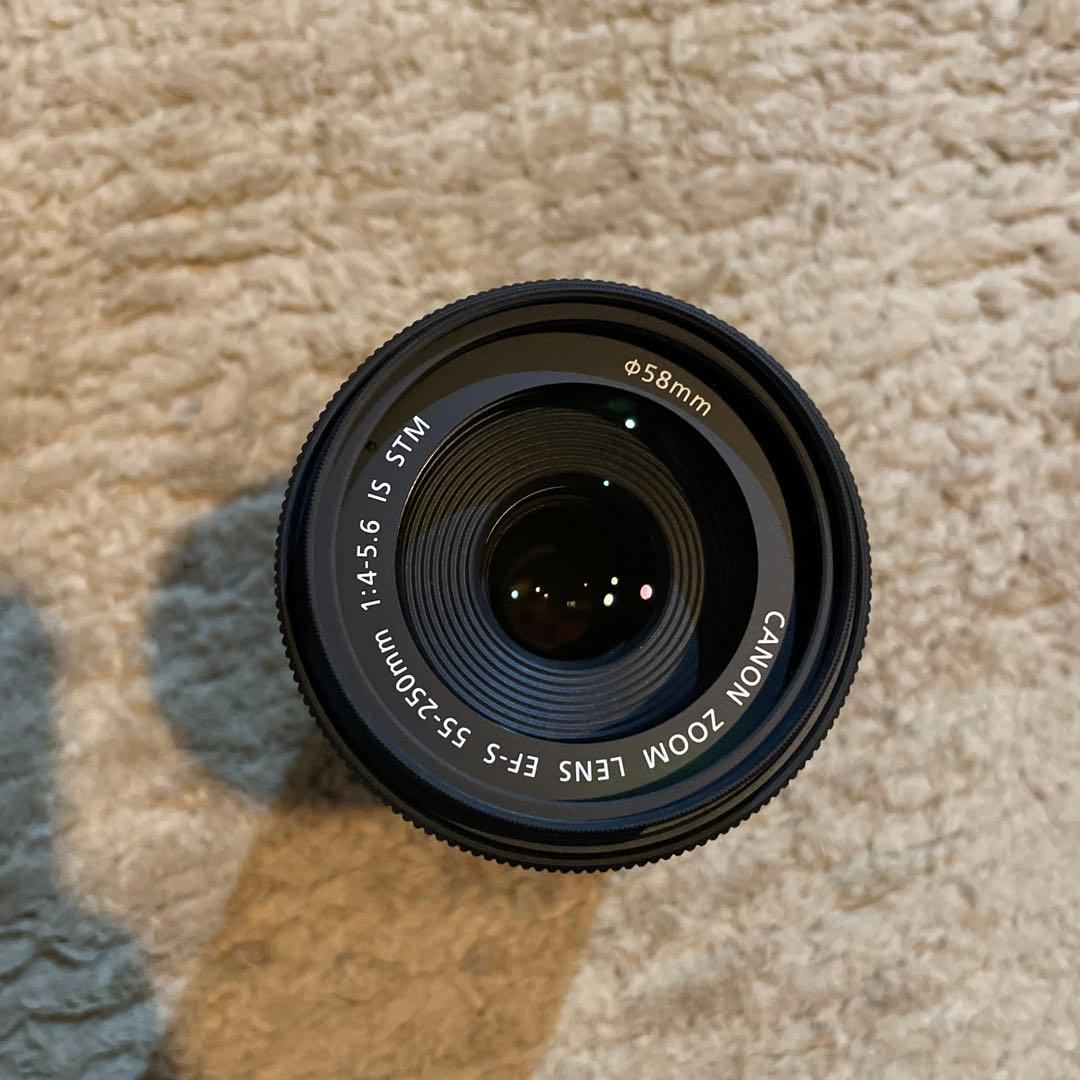 Canon EFS 55-250mm f/4-5.6 IS STM（箱付き）