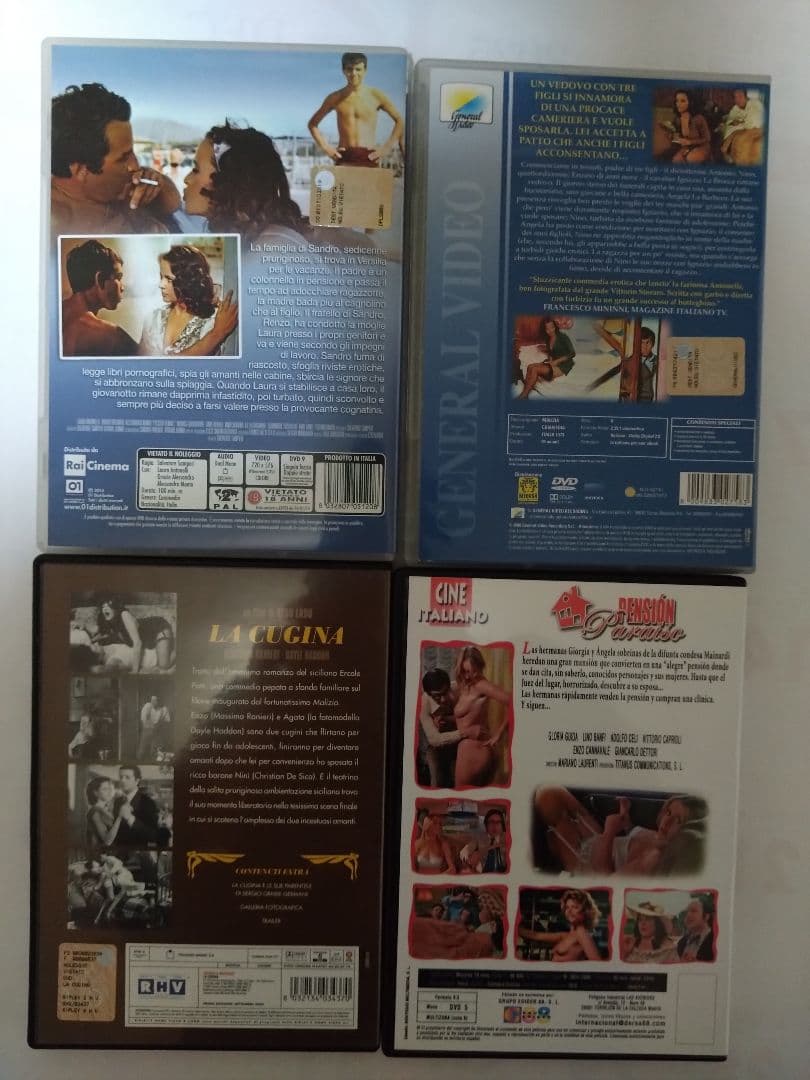 Bブージュ.Gグイダ.Sコシナ.ム、アントネツリ他DVD10本セット