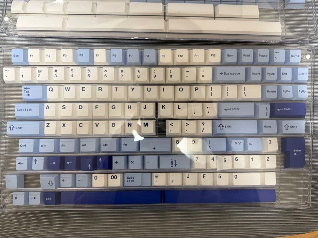 WS PBT Blue Oasis キーキャップ 223個 - メルカリ