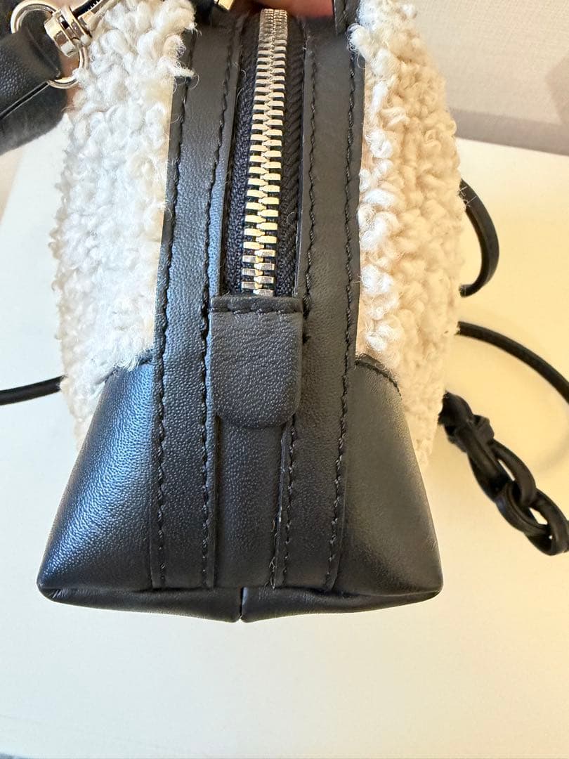 GIANNI CHIARINI ジャンニ キアリーニ ALIFA ボア バッグS - バッグ