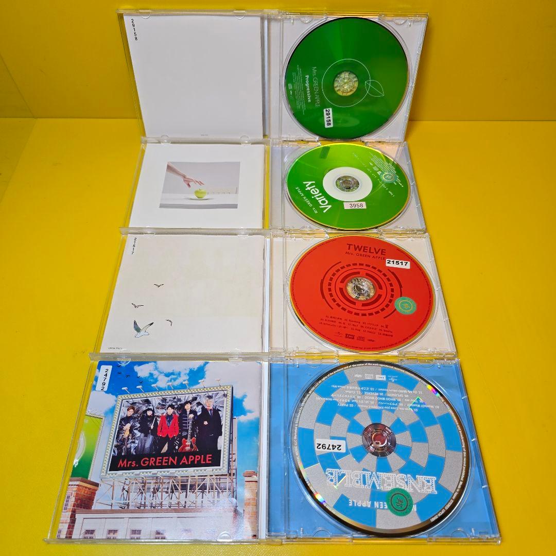 新品ケース交換済み Mrs.GREEN APPLE CD8枚セット - メルカリ