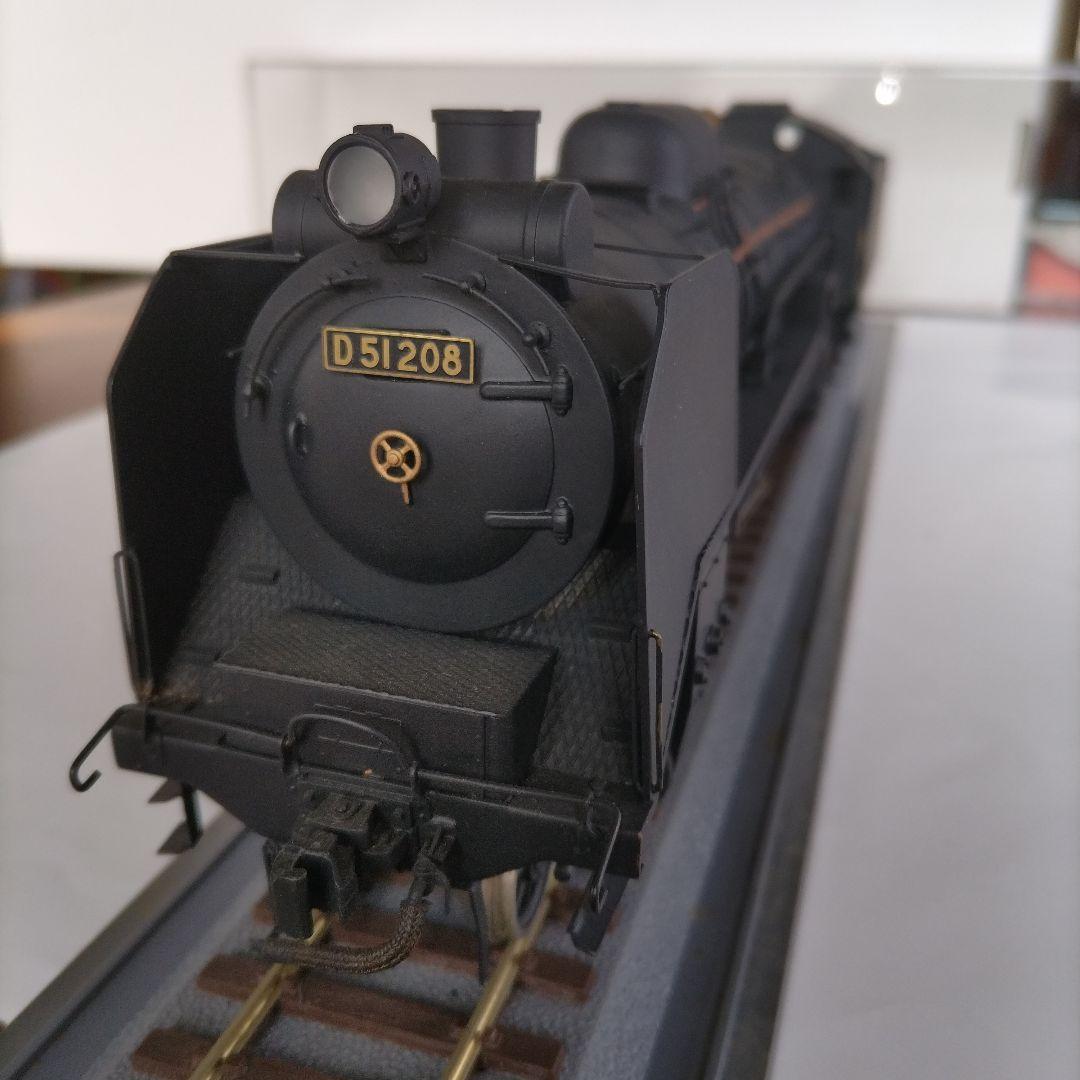 D51208 蒸気機関車 1/150スケール