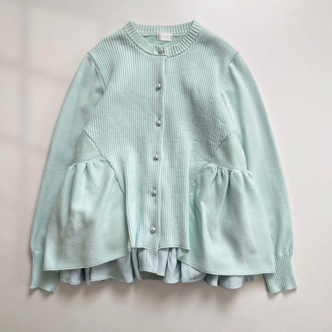 ソーノ 3Dレイヤードニットカーディガン - メルカリ