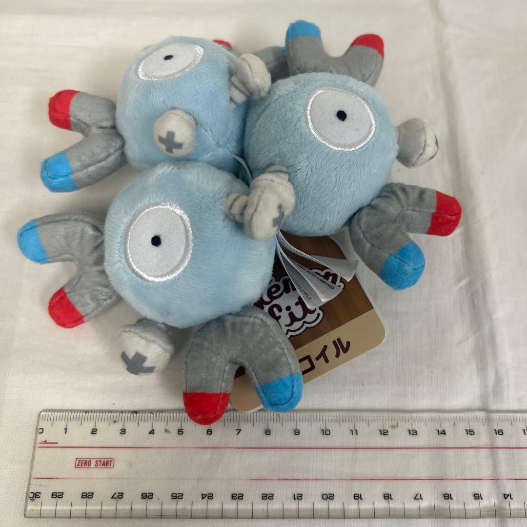 未使用品！ コイル レアコイル ジバコイル 進化3体 ポケモンfit 旧タグ