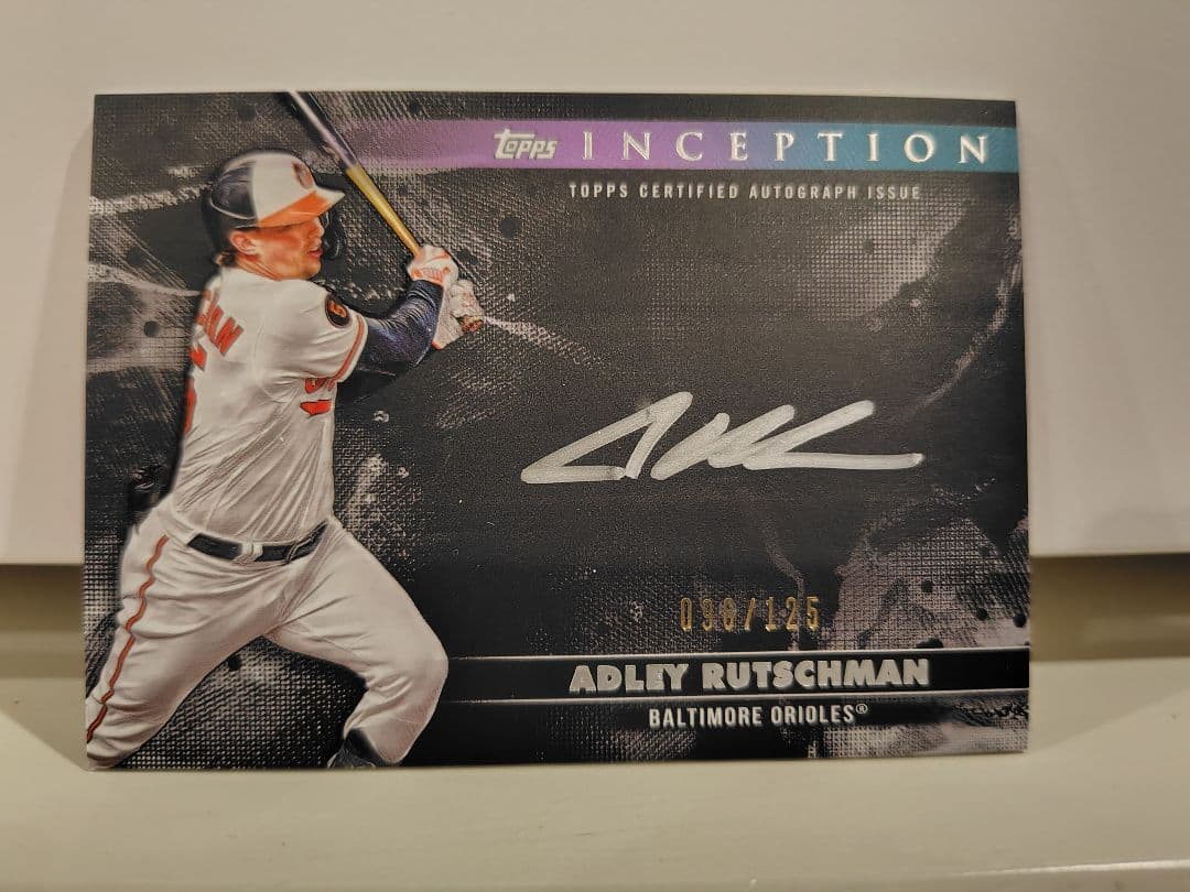 topps inception アドリーラッチマン選手直筆サインカード - メルカリ
