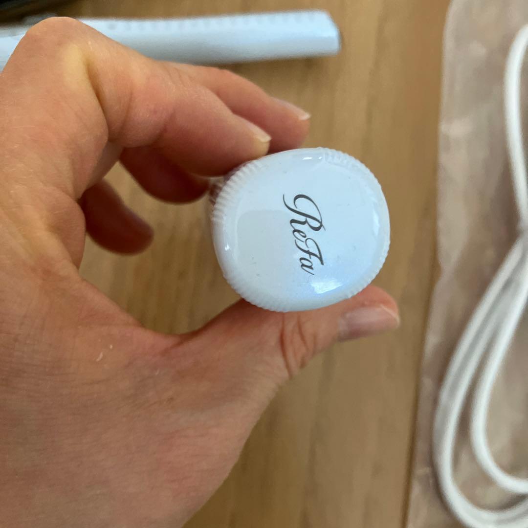 ホルダースタンド付き⭐︎リファ Refa フィンガーアイロンST ホワイト