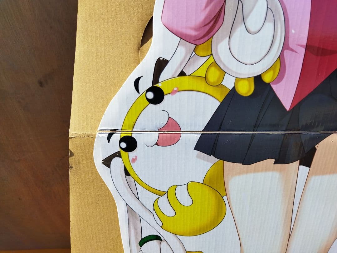 ハローワールド　Hello　World． スタンド　立看板パネル　愛原奈都美