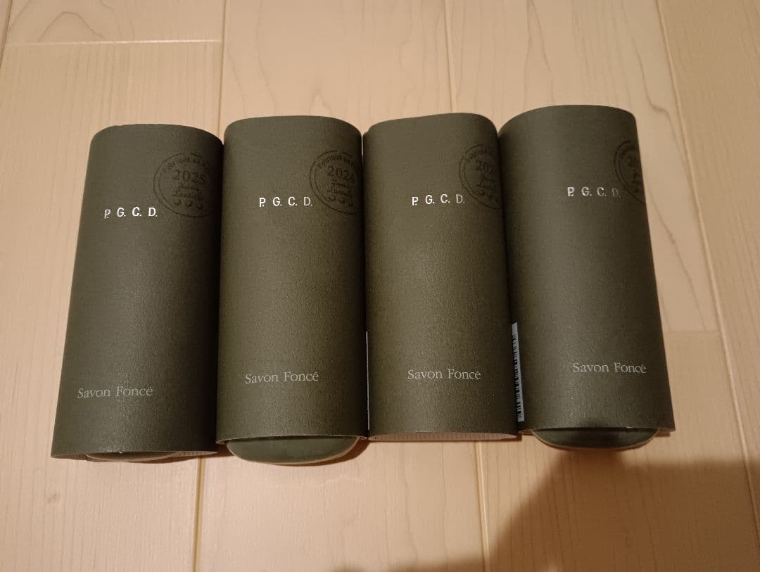 超特価☆P.G.C.D. ページェーセーデー サボン フォンセ 125g×4個