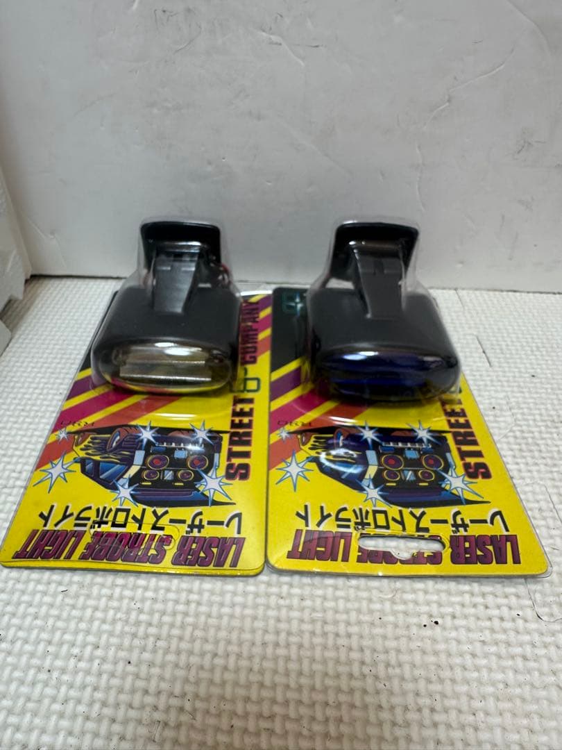 当時物レーザーストロボクリア1個ブルー1個検索AF18ディオ/旧dio