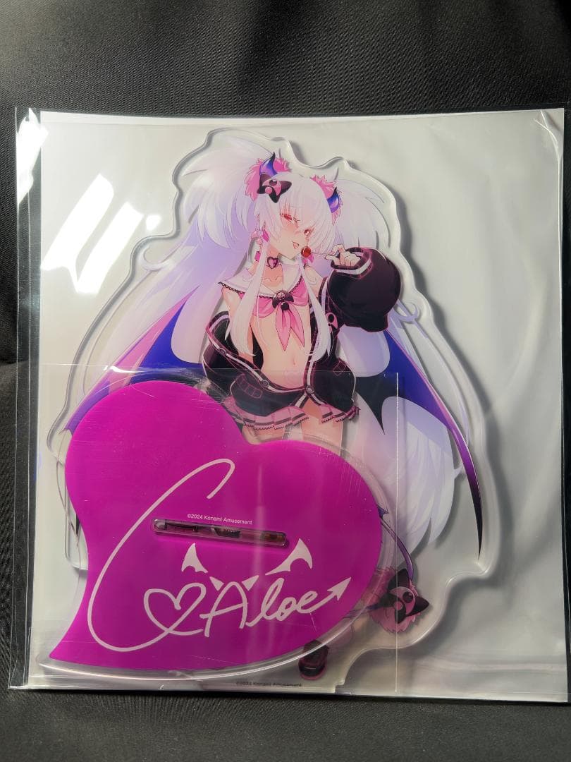 グリム・アロエがいっぱいくじ A賞 A-1 サキュバスギャル アクスタ