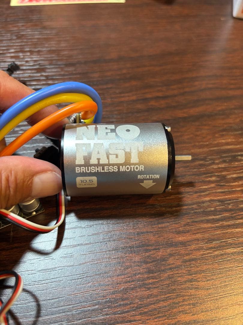 ホビーウイングESC 10BL120 ジーフォース NEO FAST 10.5T