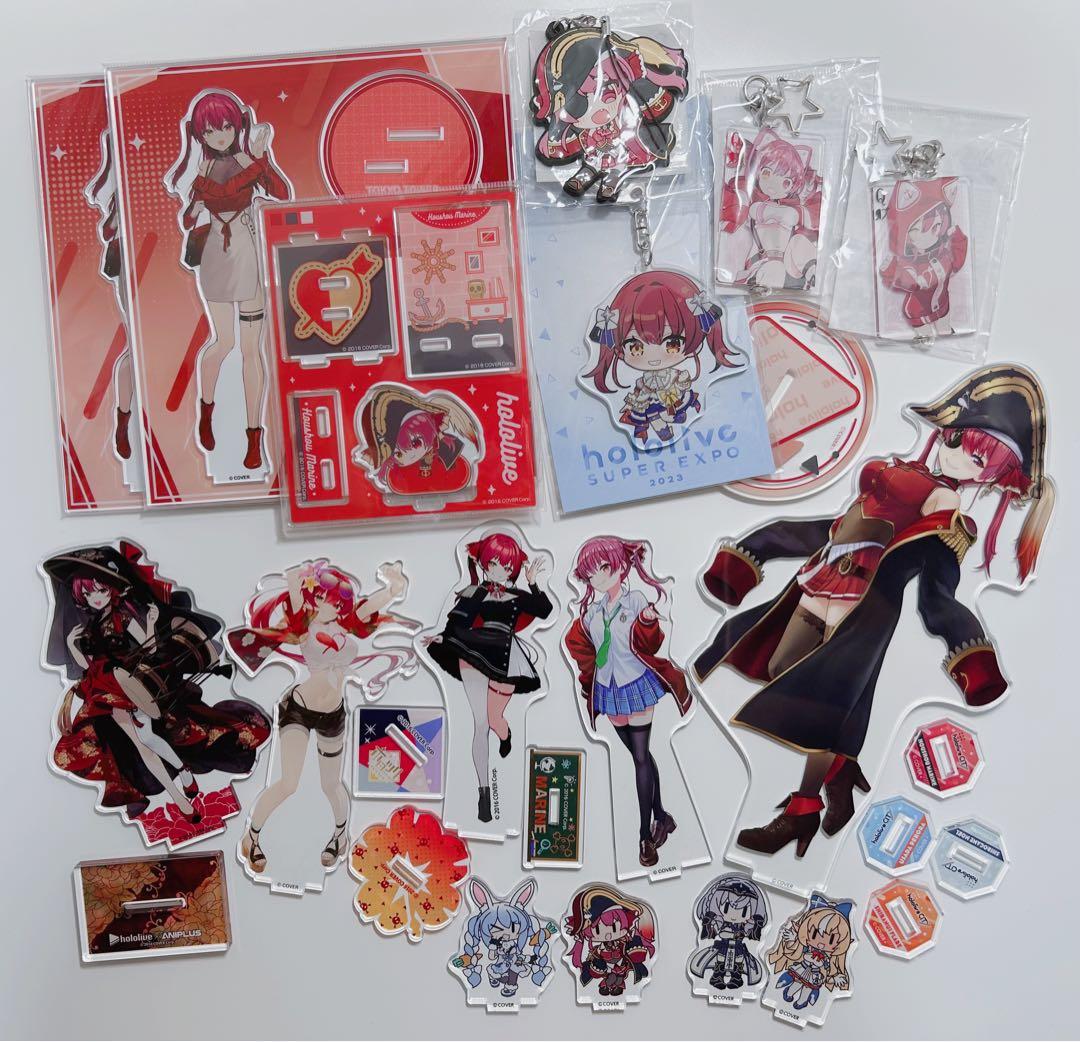 最終値下げ‼️]宝鐘マリン まとめ売り アクリルスタンド アクスタ 引退