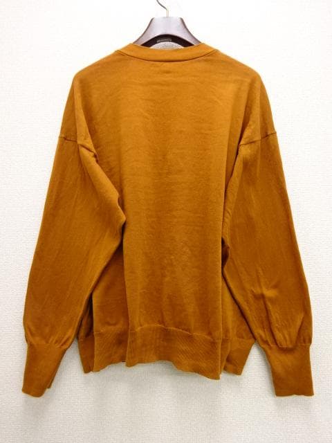 アパルトモン BASIC KNIT CARDIGAN 綿100％ 茶