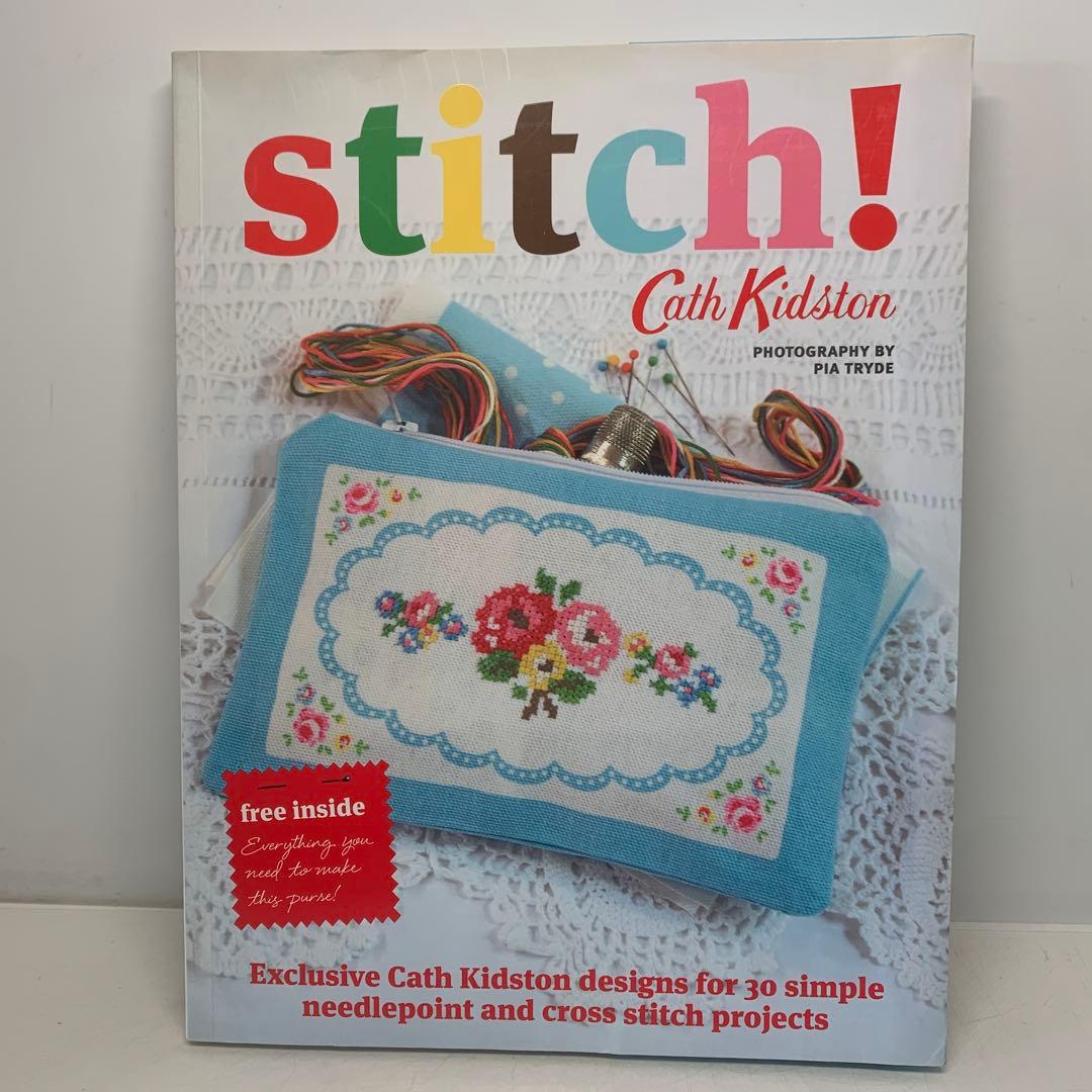 stitch! Cath Kidston 30デザイン集刺繍図案7-D-3682 - メルカリ