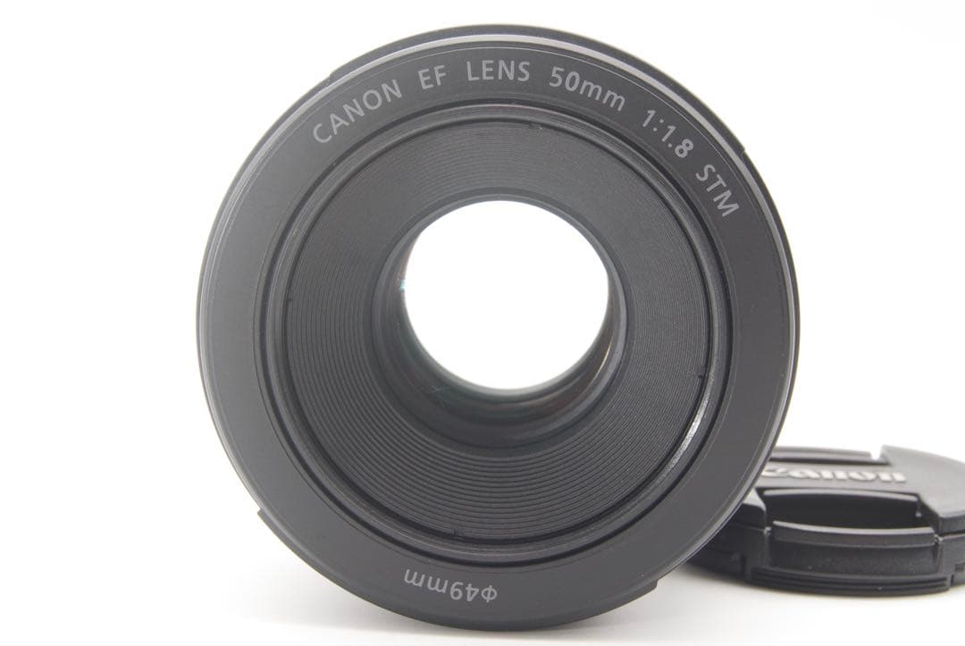 Canon EF 50mm F1.8 STM スマホからのステップアップ 単焦点 - メルカリ