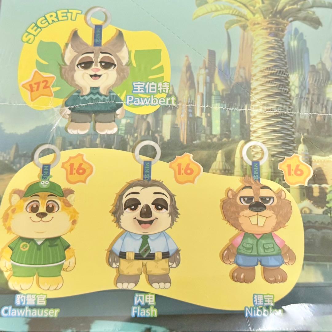 正規品 ズートピア2 miniso ぬいぐるみ アソートbox 未開封 - メルカリ