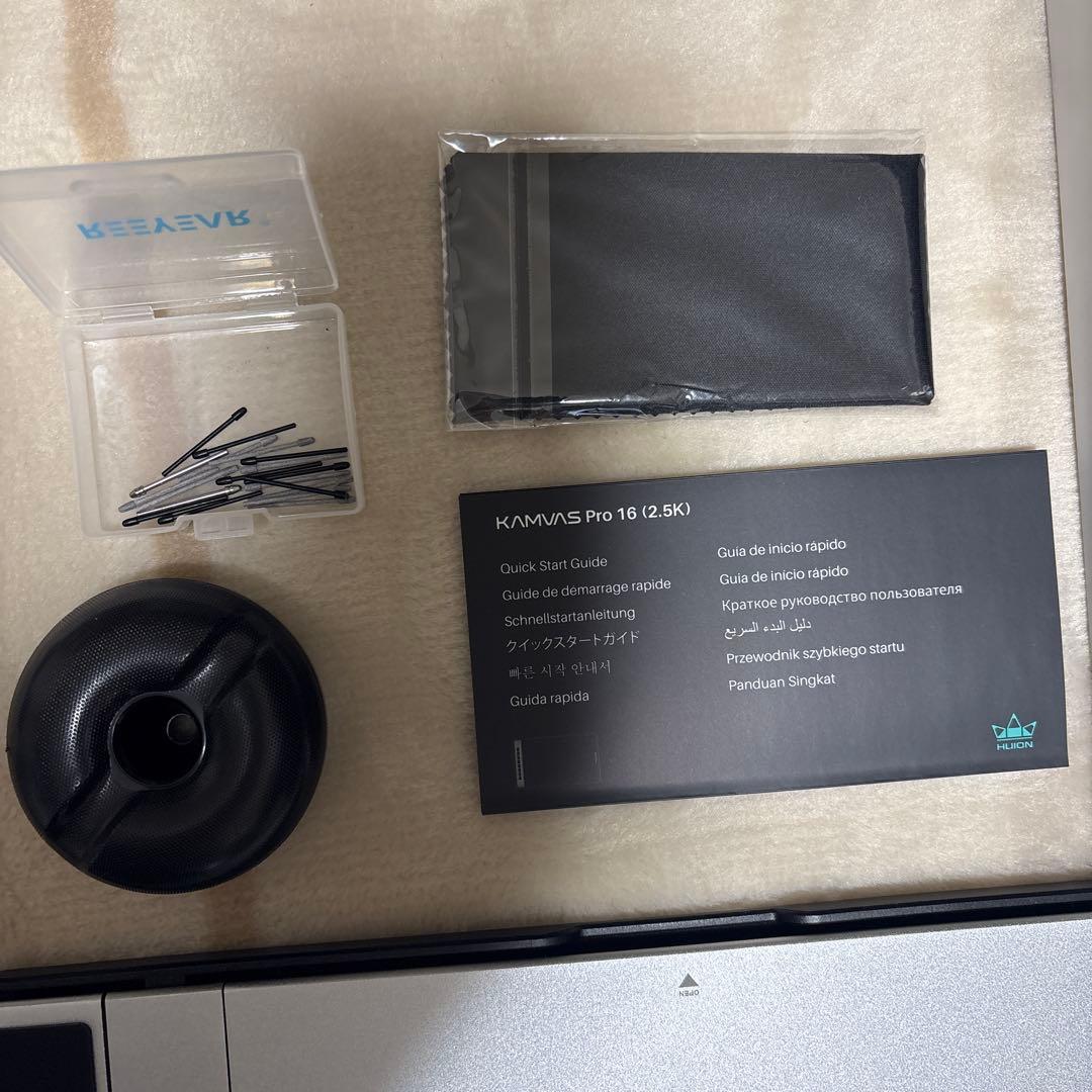 HUION 液晶ペンタブレット Kamvas Pro 16（2.5K)通常盤