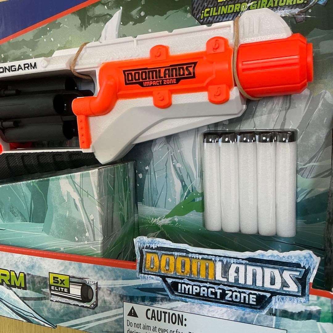 NERF ドゥームランズ インパクトゾーン ロングアーム : NERF ドゥーム