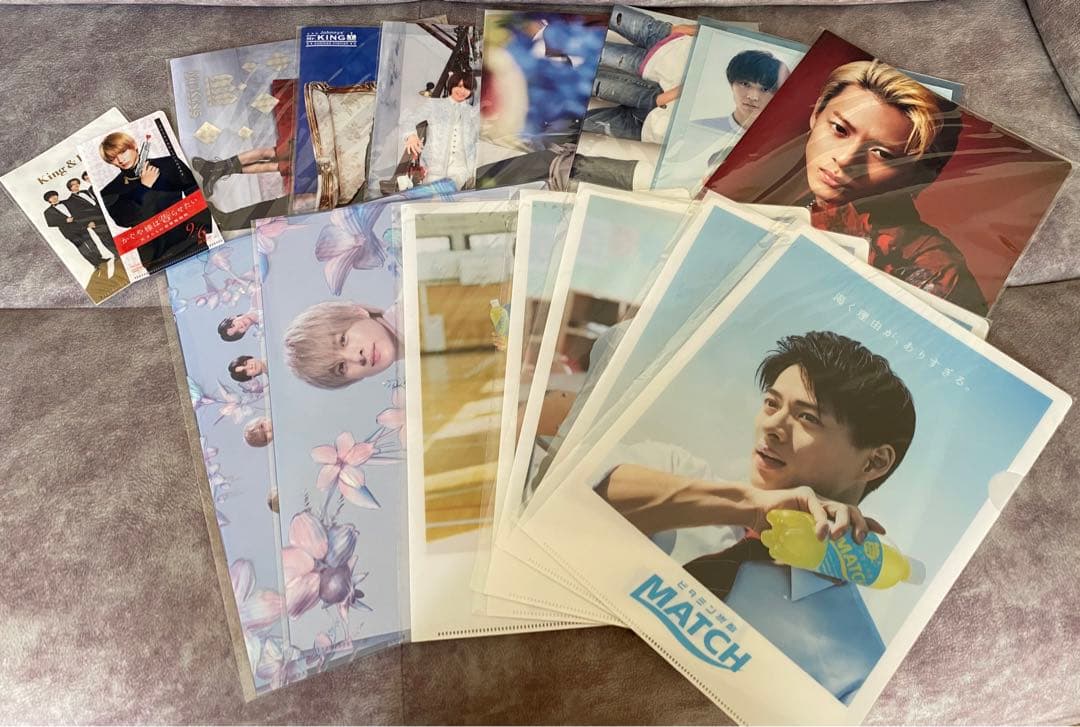 King & Prince平野紫耀クリアファイルセット まとめ 平野紫耀 クリアファイル セット - メルカリ