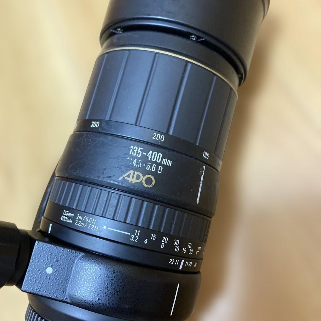 （ニコンＦマウント用超望遠レンズ）SIGMA135-400mmf4.5-5.6