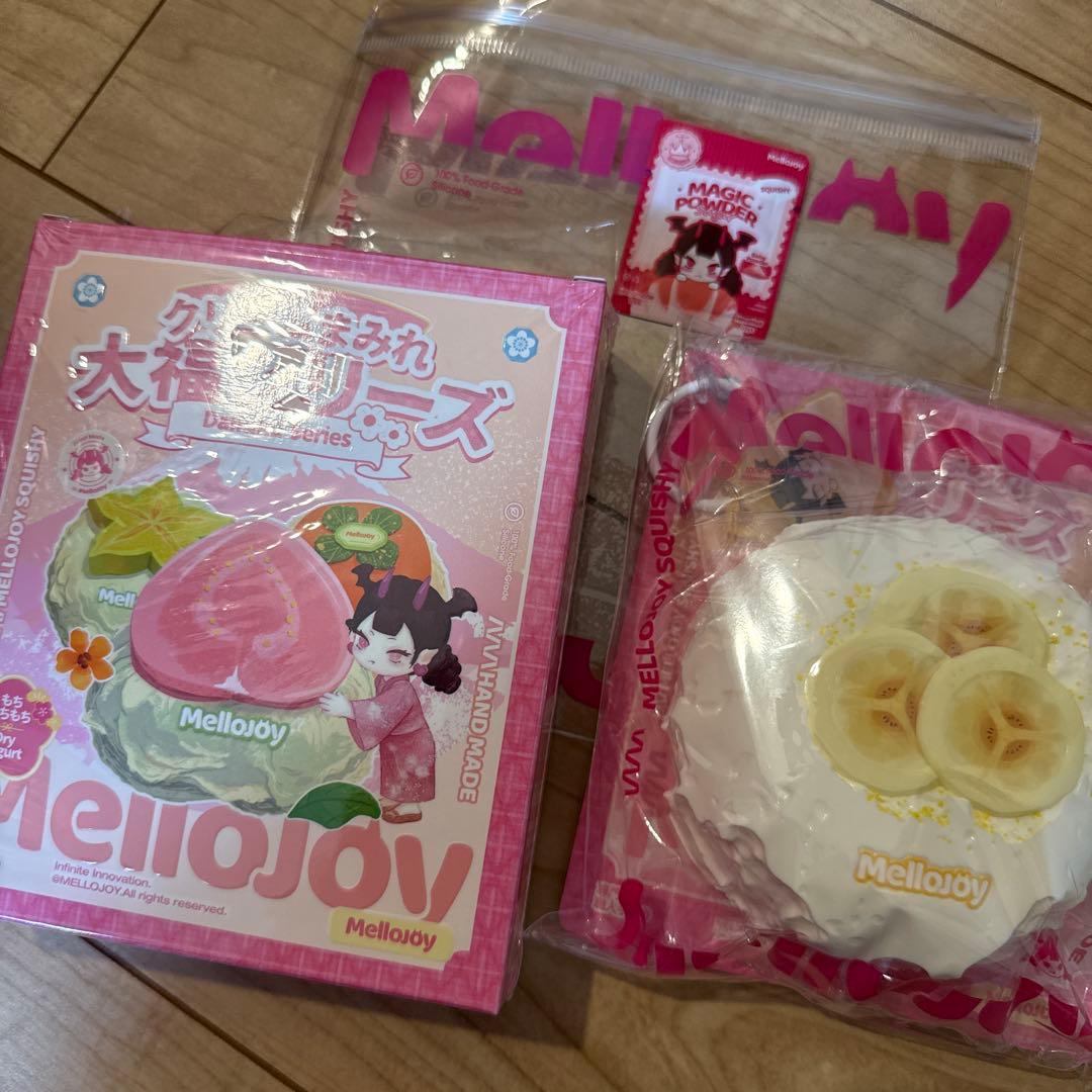 即日発送 mellojoy 大福シリーズ バナナ メロジョイ スクイーズ - メルカリ