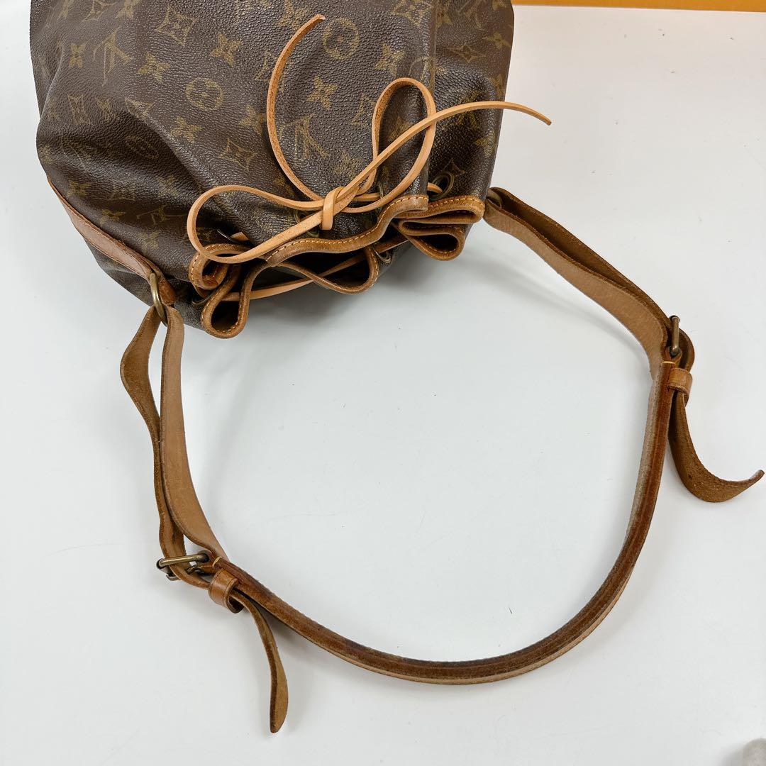 ルイヴィトン モノグラム 巾着 ショルダーバッグ プチノエ - メルカリ
