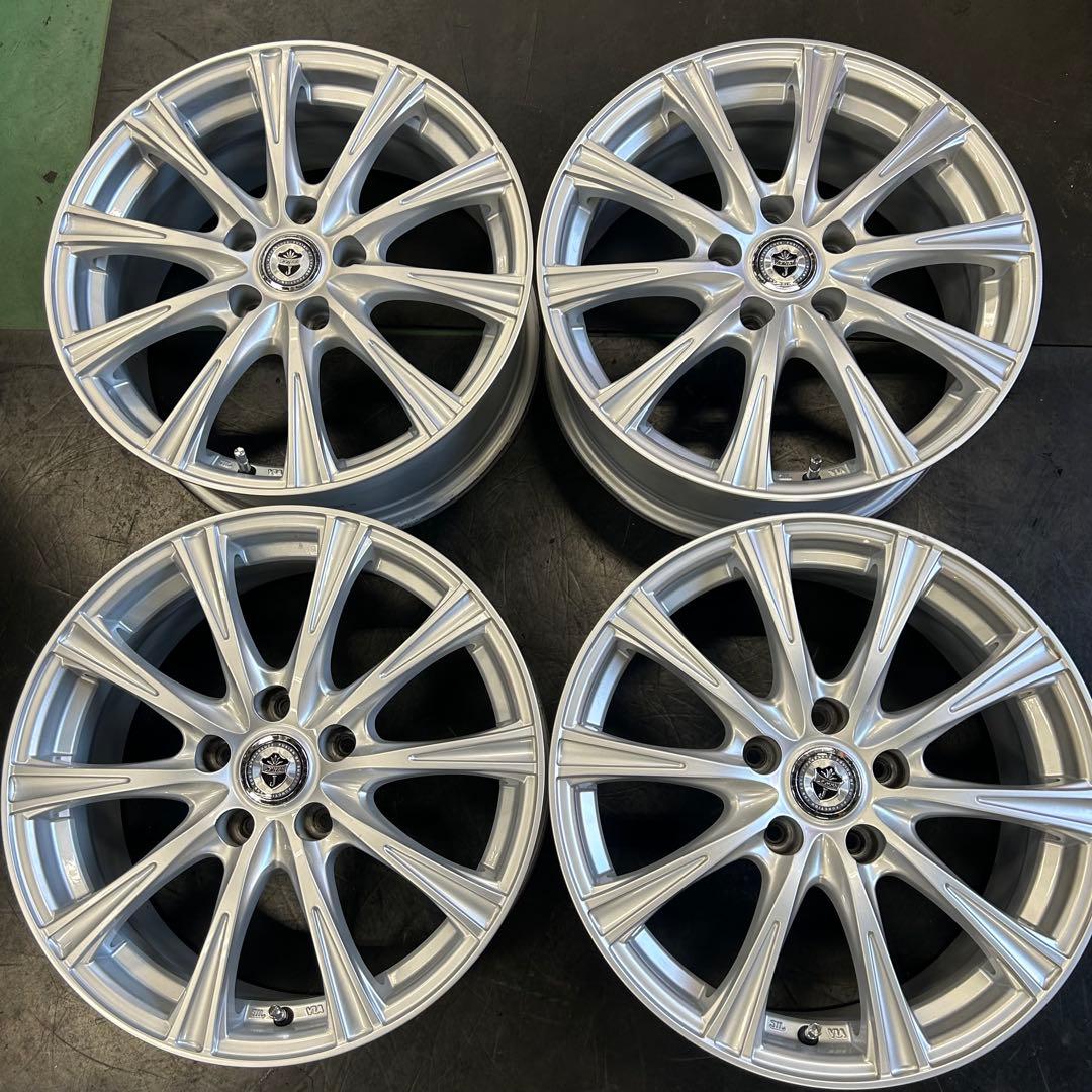 中古アルミ17X7.0 ウェッズ カローラクロス、ハリアー、エクストレイル等