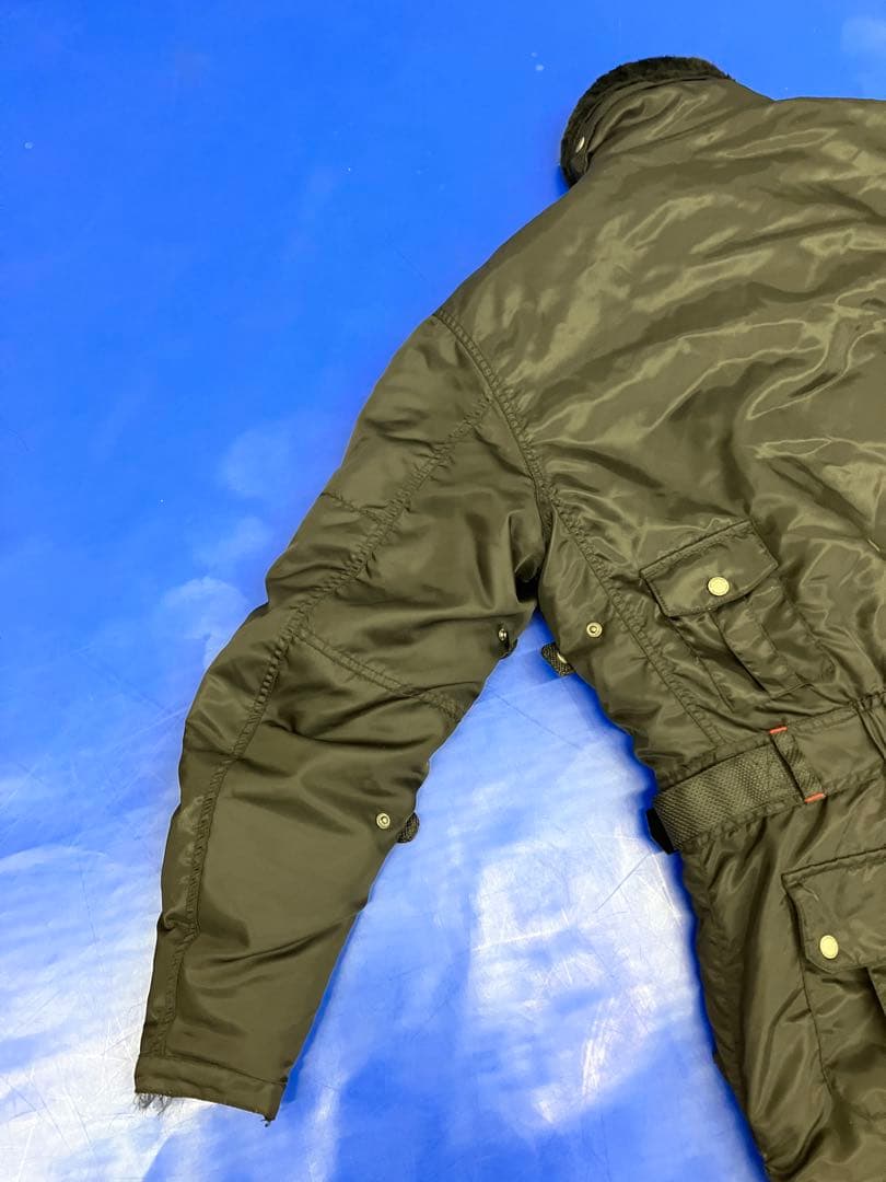 BAD BOY ブラック フライトジャケット つなぎ