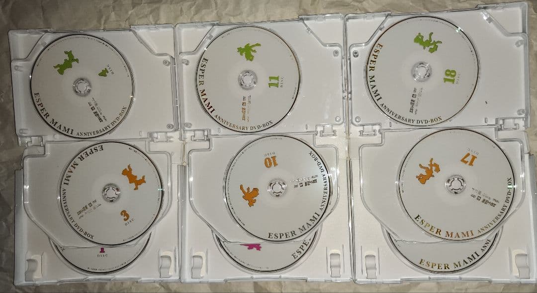 中古 エスパー魔美 アニバーサリーDVD-BOX　視聴確認済み