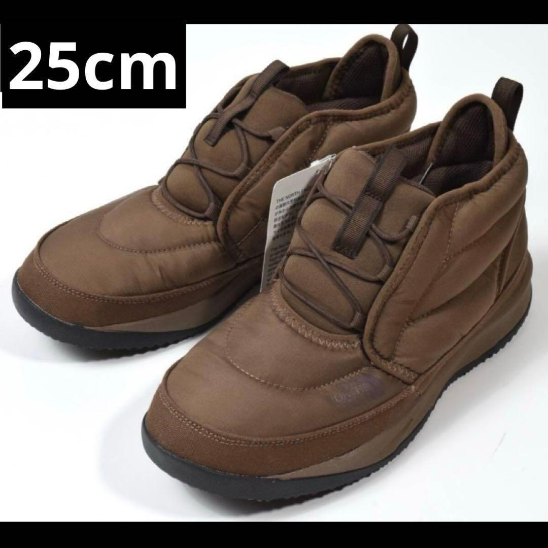 定価2万 防水 25cm ノースフェイス ヌプシ チャッカ NF52373 BR - メルカリ