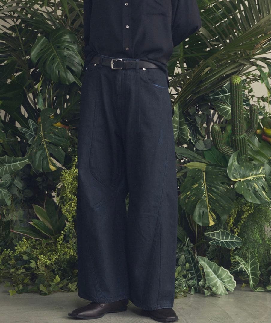 メゾンスペシャル　立体裁断カッティングデニムパンツ UNISEX》Three-Dimensional Cutting Denim Pants/立体裁断カッティング