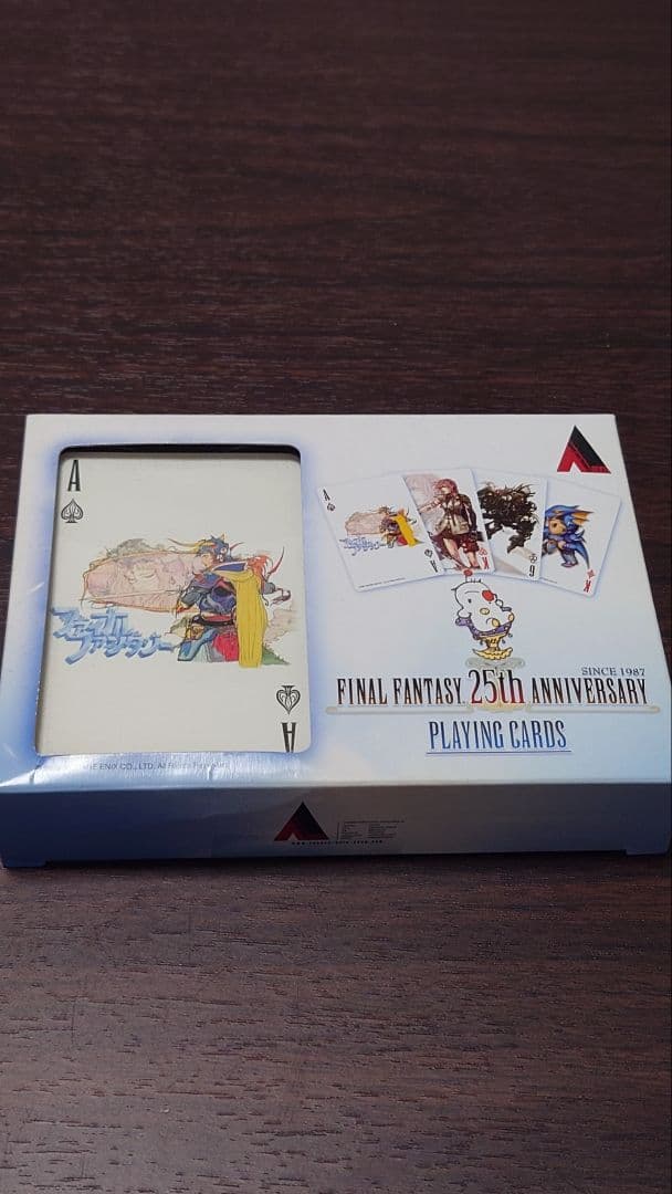 ファイナルファンタジー 25周年記念トランプ 未開封品 - メルカリ