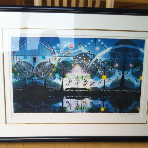 藤城清治『木馬の夢』 藤城清治「木馬の夢」卸売価格で販売