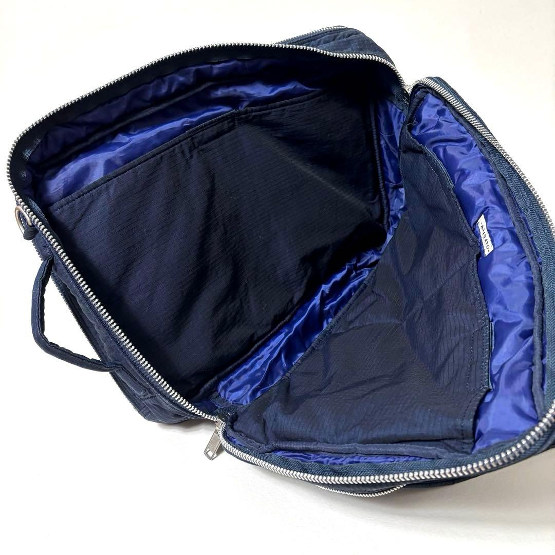 美品】PORTER×BLUE BLUE 3WAY ビジネスバッグ リュック - メルカリ