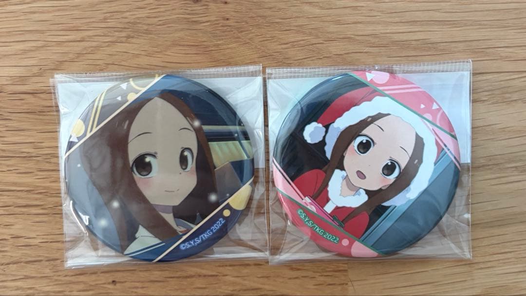 からかい上手の高木さん トレーディング缶バッジ - メルカリ