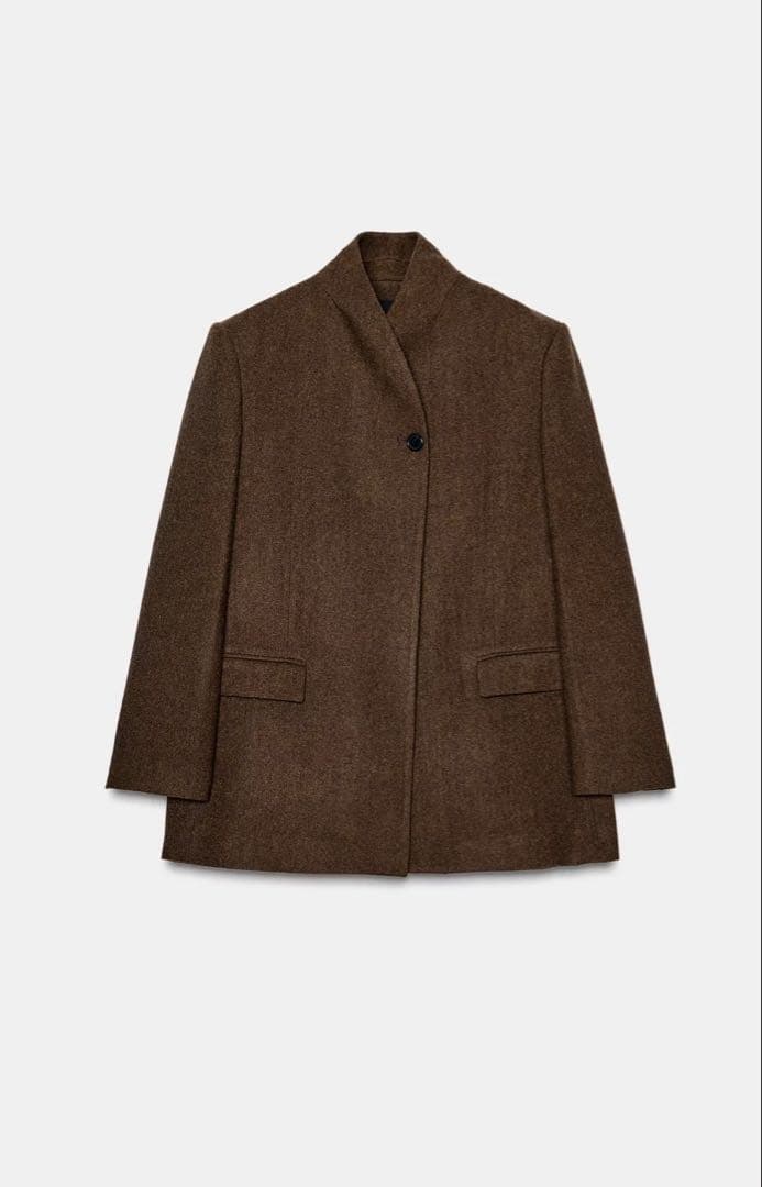 ヘリンボーンウールブレザー ZW COLLECTION S - メルカリ