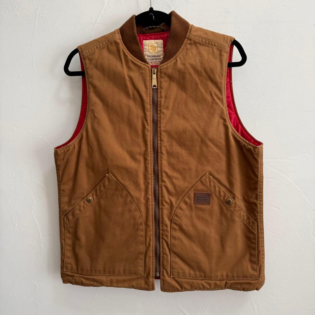 STANDARD CALIFORNIA ダックベスト ブラウン M 希少モデル - メルカリ
