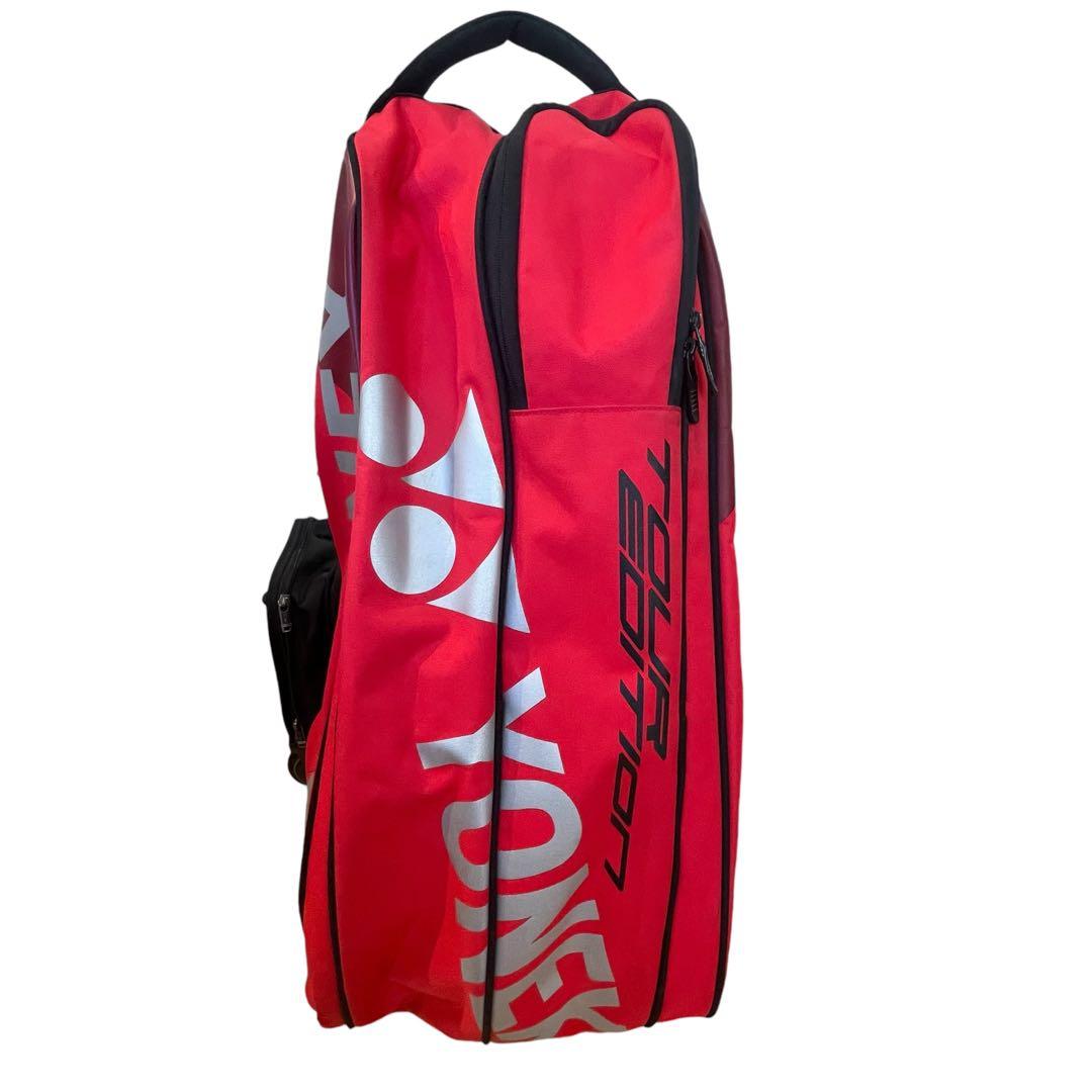 YONEXヨネックス ラケットバッグ 6本入り ツアーエディション 赤