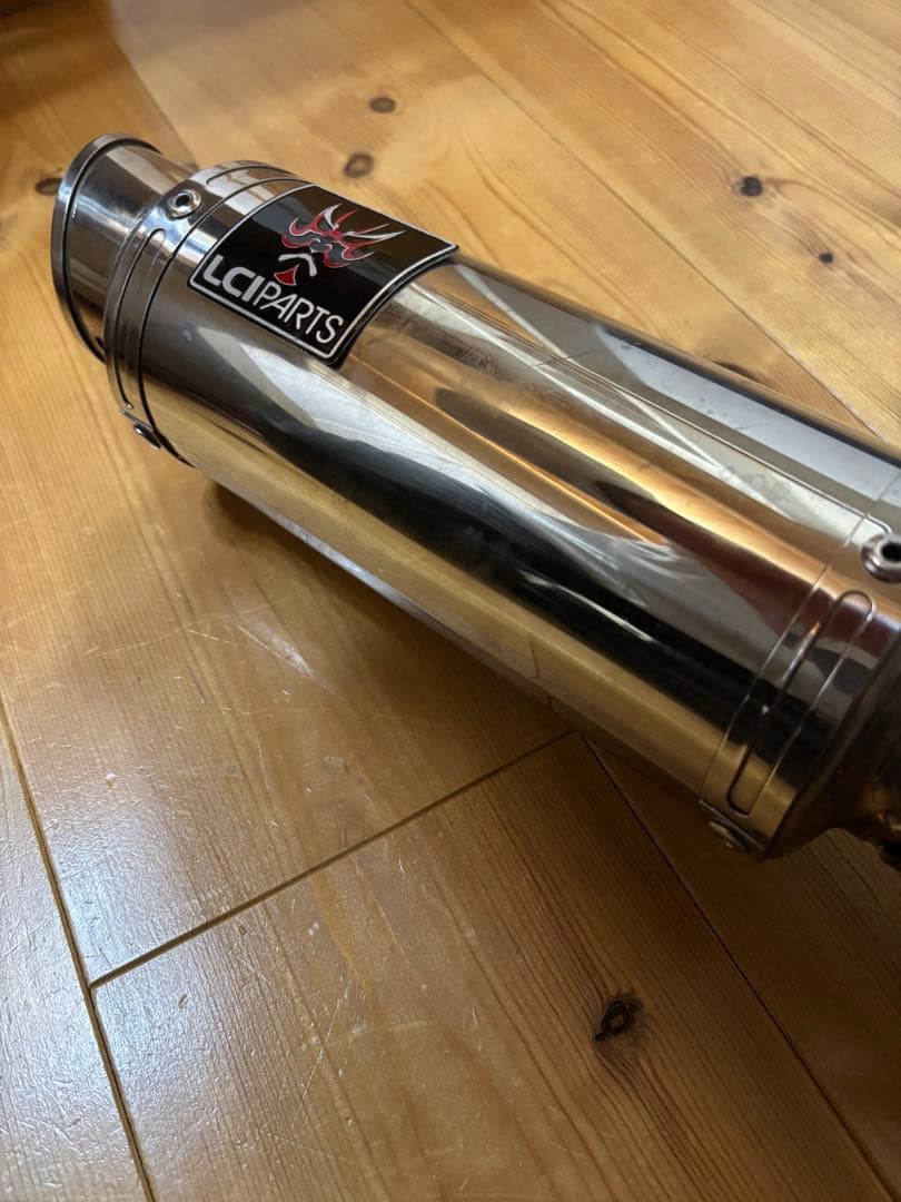 LCI PARTS ステンレス マフラー ZX25R(SE)、ZX4R用 超美品 カワサキ ZX