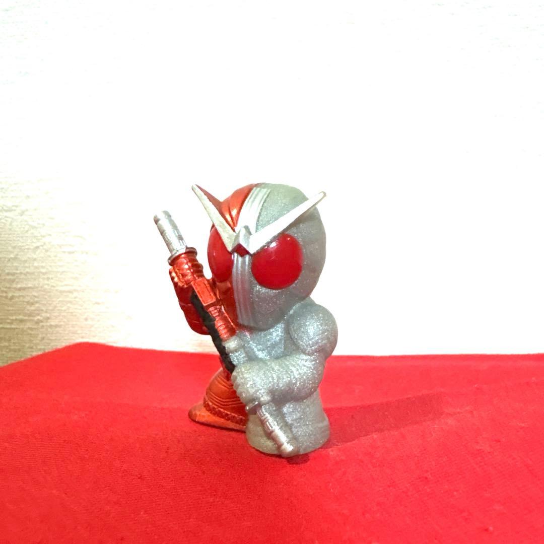 仮面ライダーW ヒートメタル 桐山漣 菅田将暉 フィギュア SHF 真骨彫 銀赤