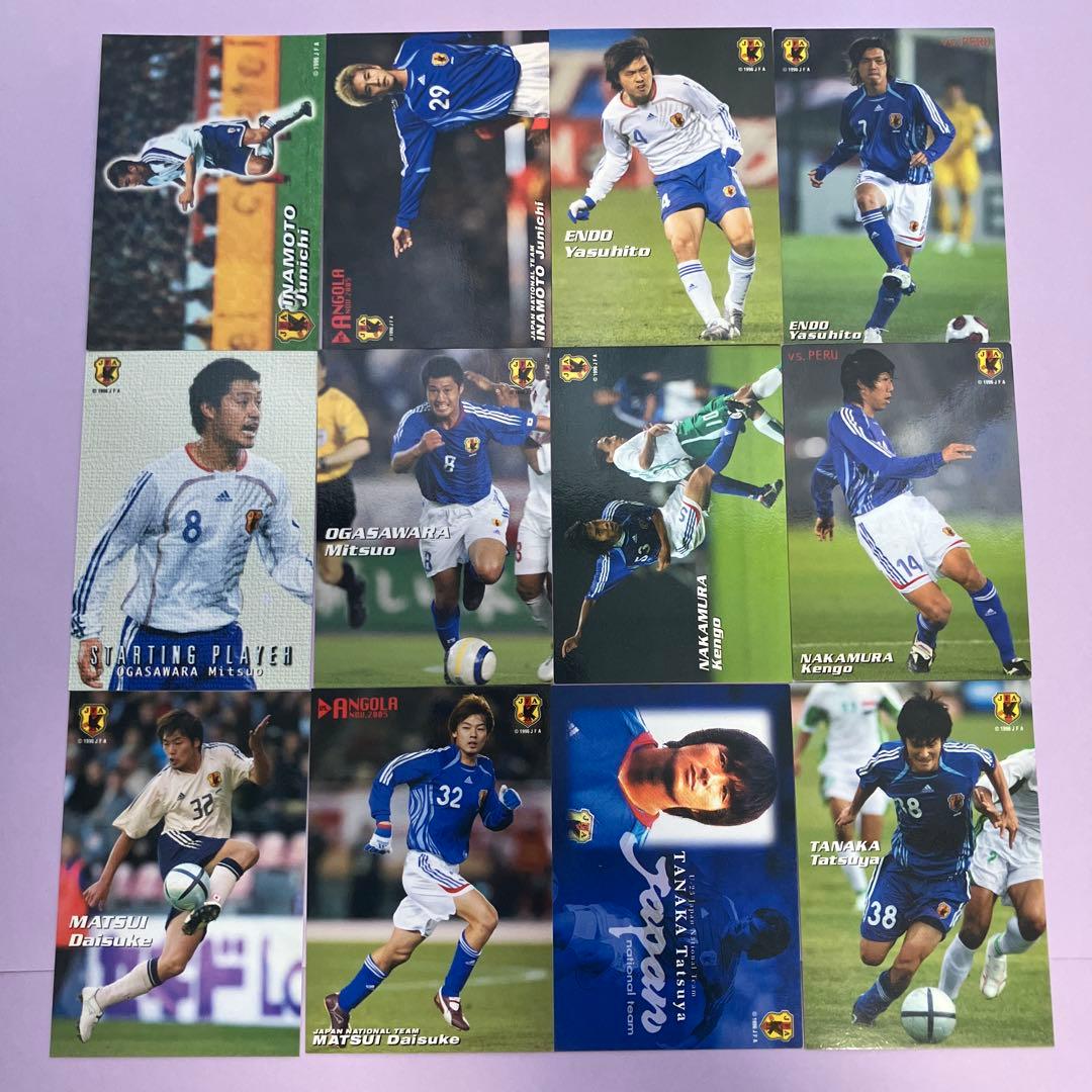 カルビーサッカーカード 12枚セット - メルカリ