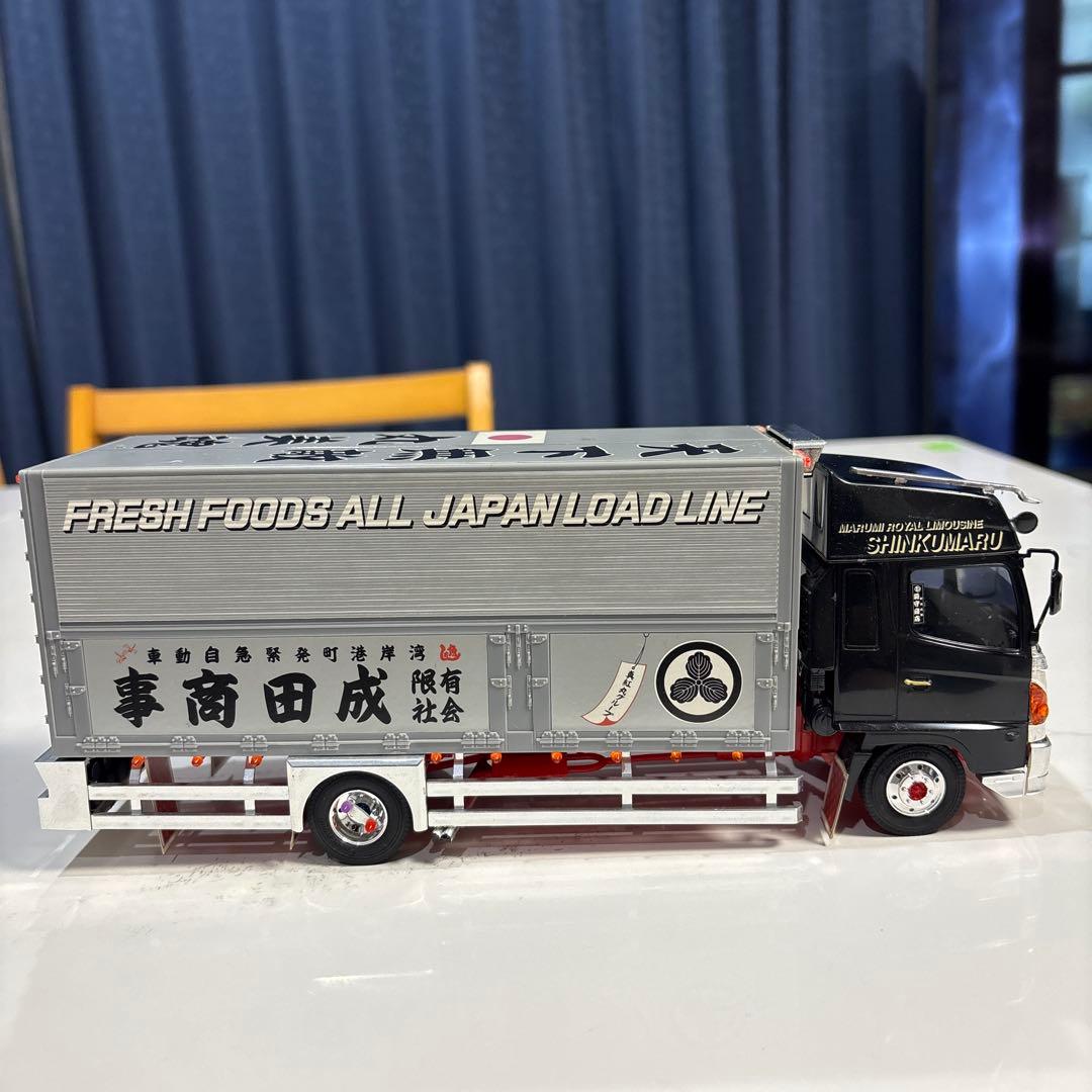 ☆デコトラプラモデルジャンク品☆日野レンジャー☆成田商事☆真紅丸