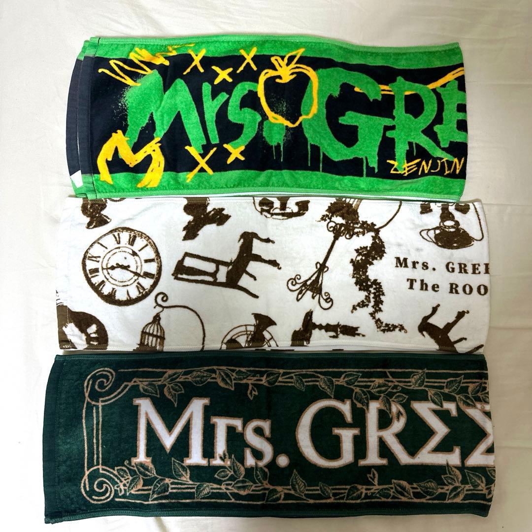 Mrs. GREEN APPLE】ミセス フェーズ1 ツアータオル 3枚セット - メルカリ