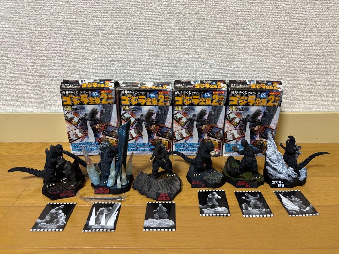 ゴジラ全集2nd. 6体セット 酒井ゆうじプロデュース ゴジラ全集2nd.｜バンダイキャンディトイ