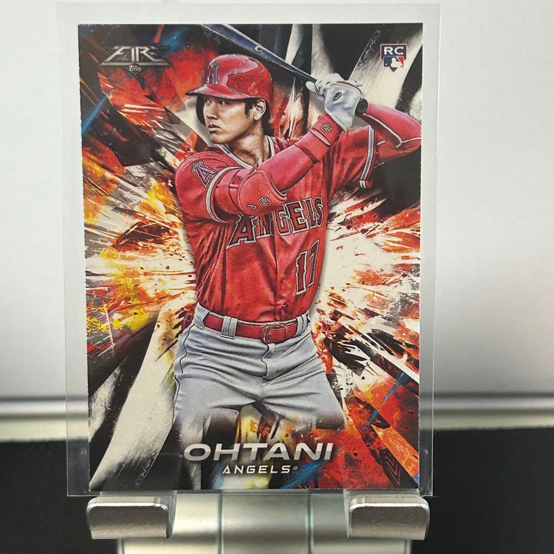 大谷翔平 2018 Topps Fire RC #150 エンゼルス 希少 - メルカリ