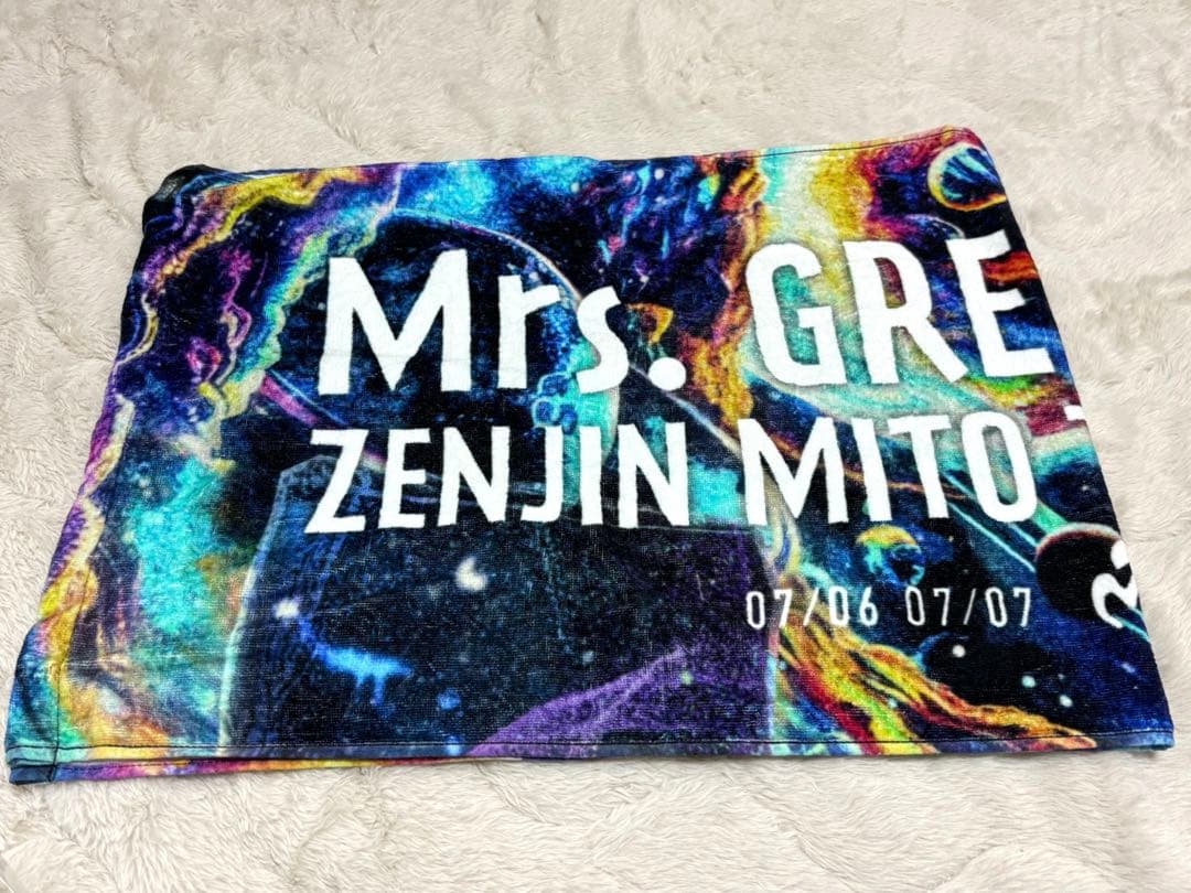 Mrs. GREEN APPLE ゼンジン未到とヴェルトラウム タオル - メルカリ