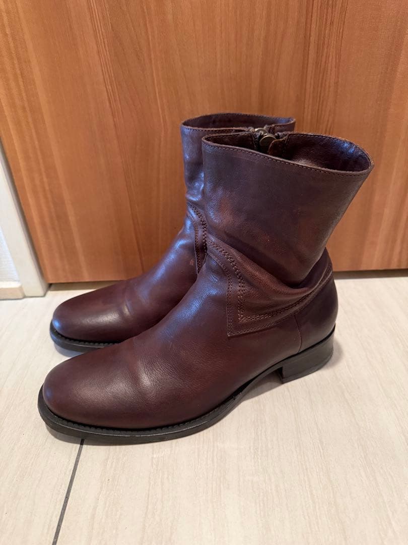 BUTTERO(ブッテロ) B1120 ZIPアップブーツ 40(26cm) - メルカリ