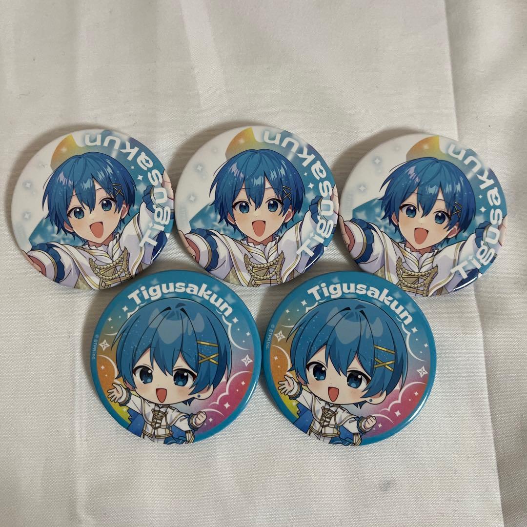 AMPTAK×COLORS ちぐさくん 缶バ すとふぇす - メルカリ